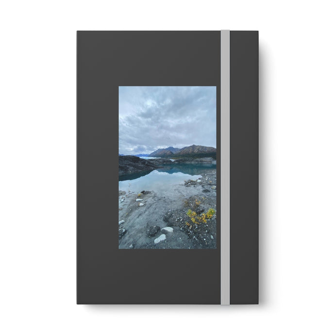 Matanuska Glacier–FadeColor Contrast Notebook - Ruled