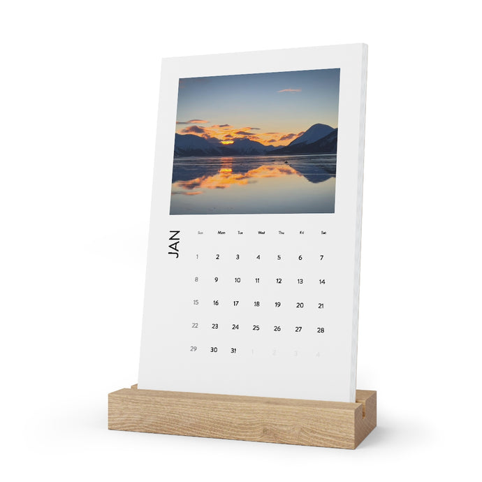 Alaskan Moments 2023–Vertical Desk Calendar